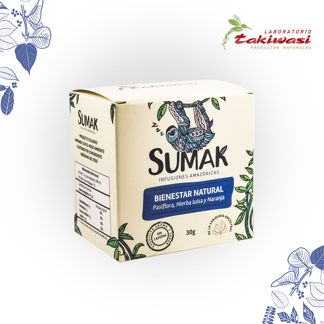 SUMAK- BIENESTAR NATURAL DE 30MG